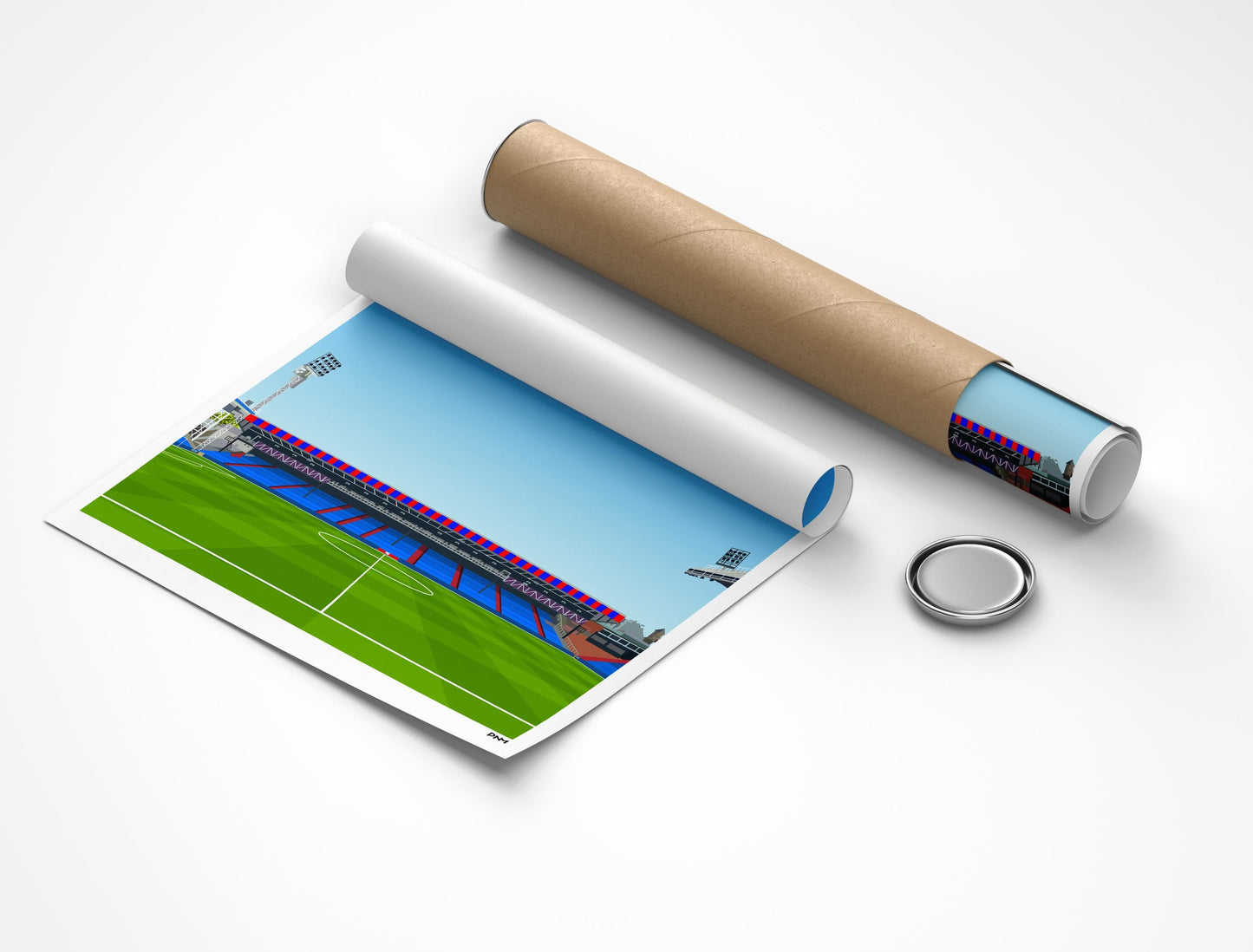 Arthur Wait Stand Print - Crystal Palace - Selhurst Park
