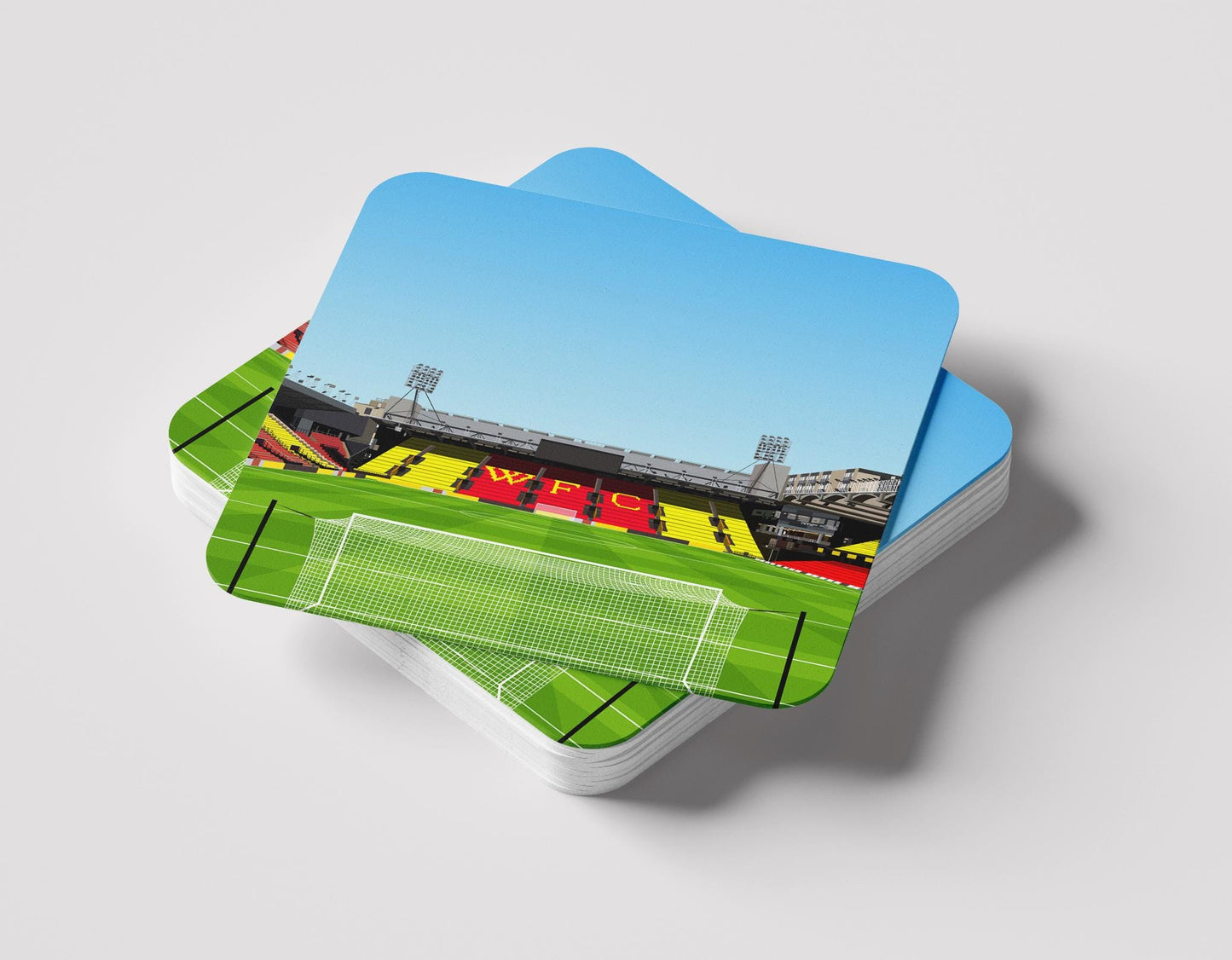 Vicarage Road Stadium Coasters