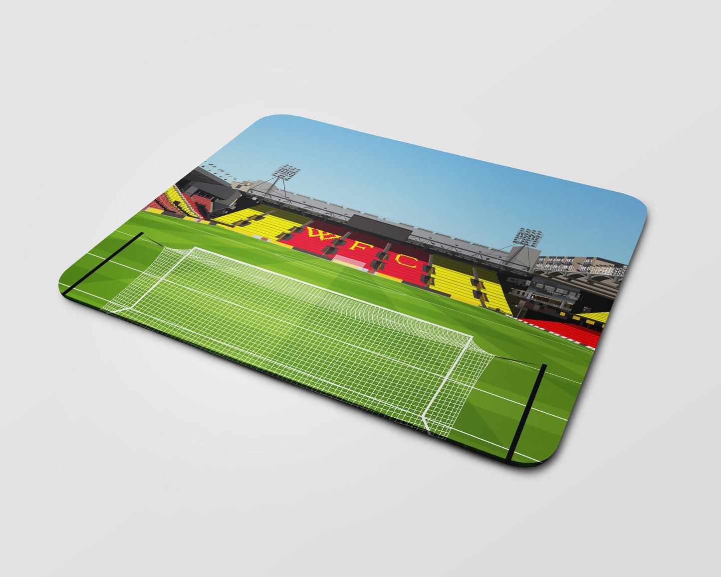 Vicarage Road Stadium Mouse Mat - Watford