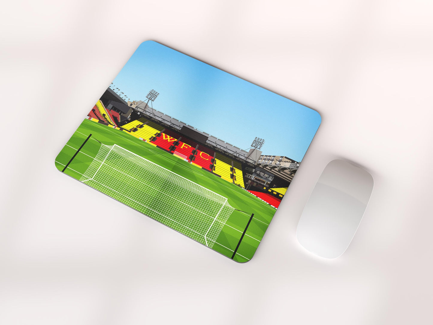 Vicarage Road Stadium Mouse Mat - Watford