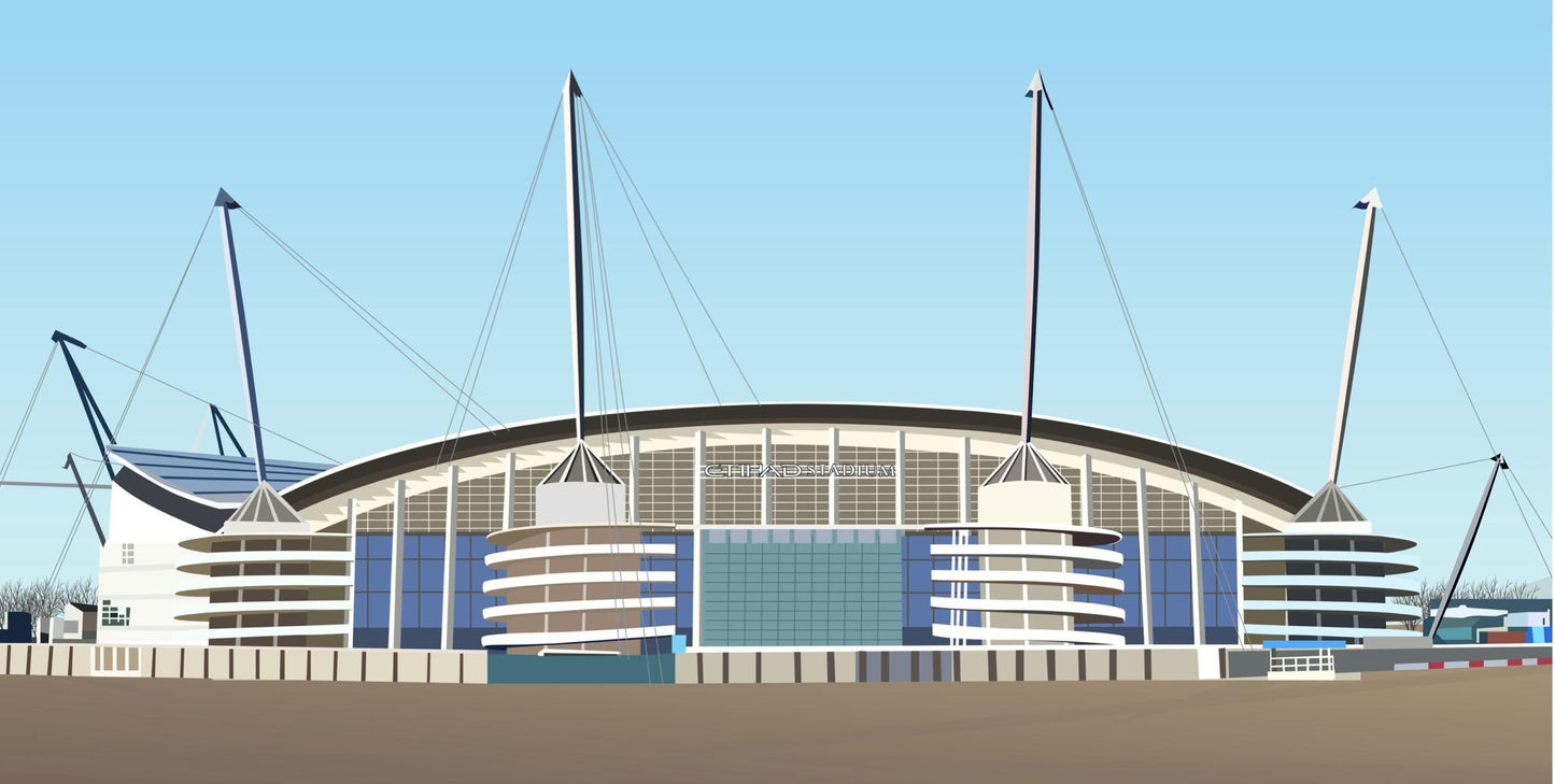 Etihad Stadium, Man City Mug