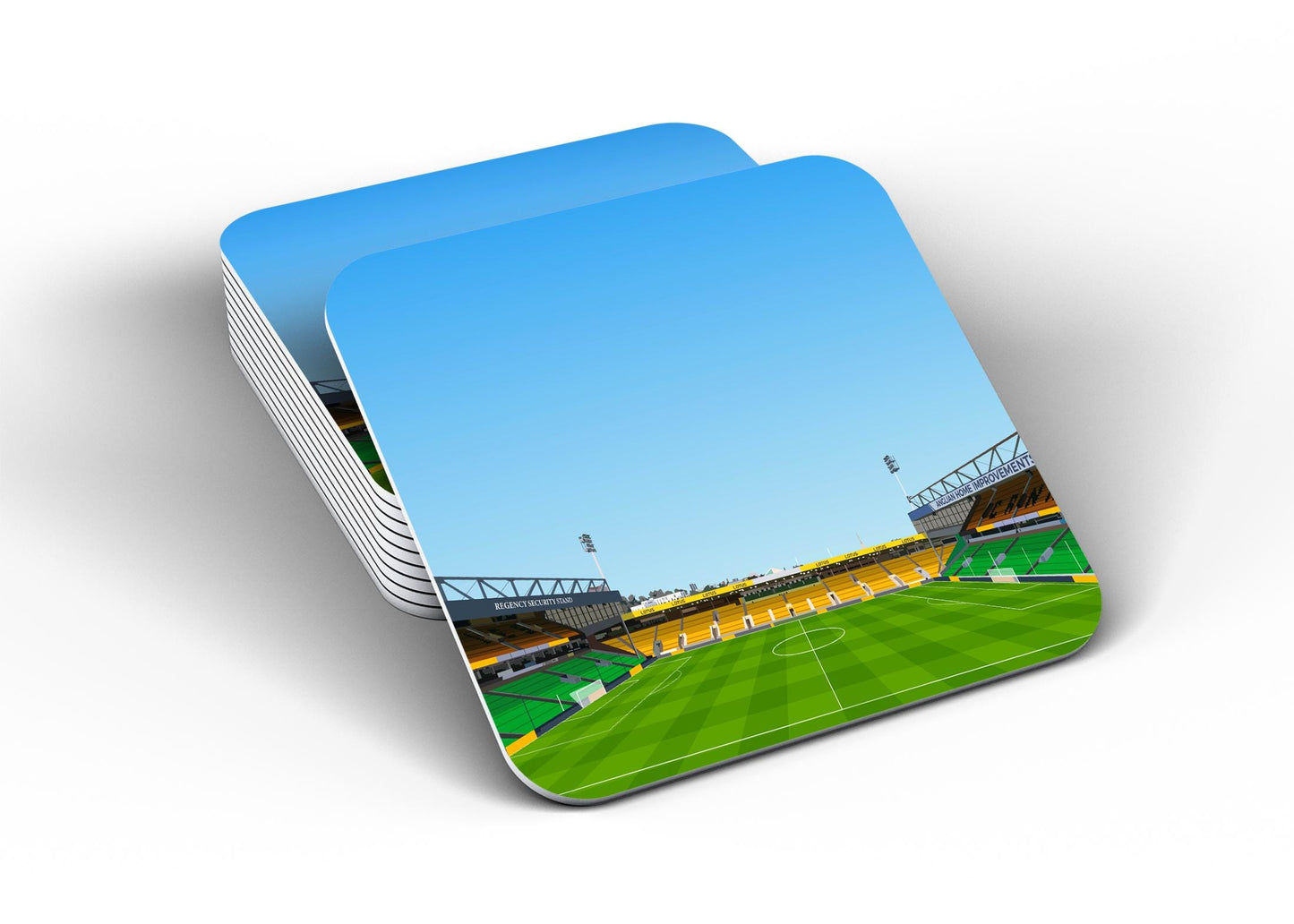 Carrow Road Coasters