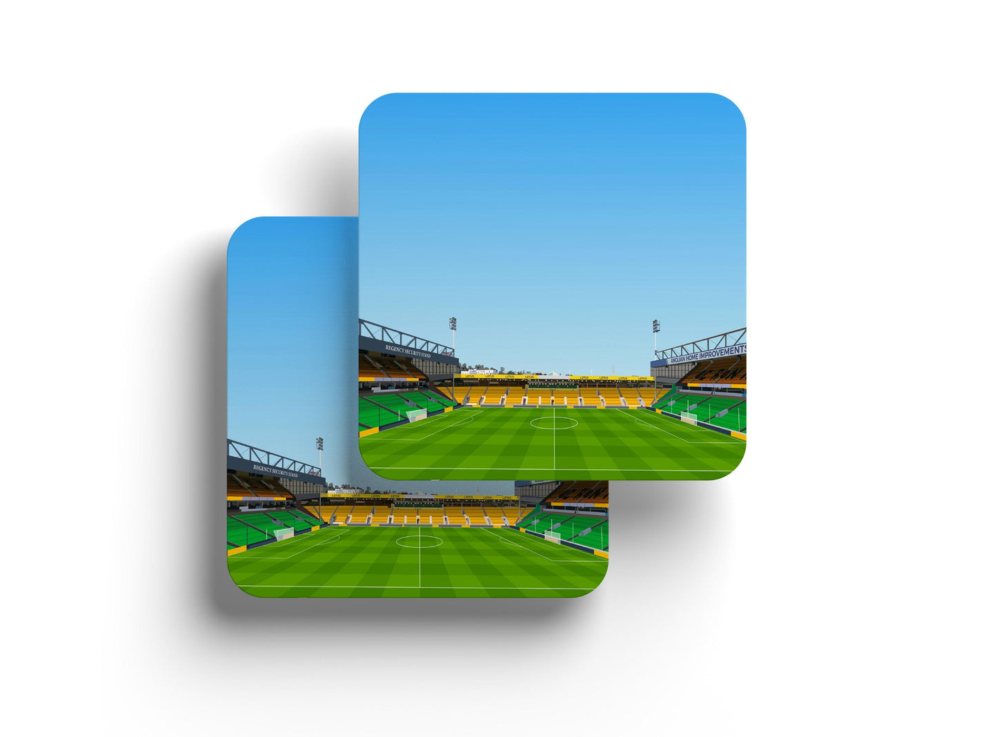Carrow Road Coasters