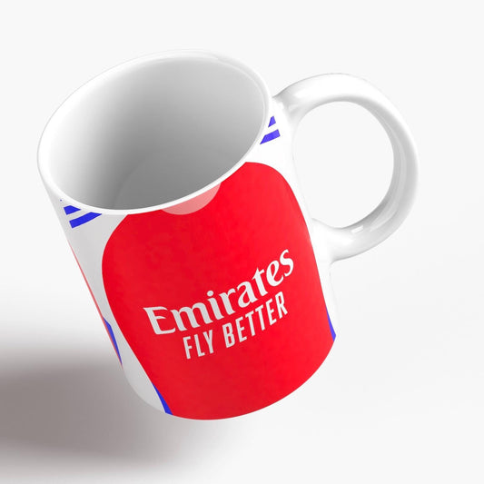 Personalised 2024/25 Arsenal Home Shirt Mug - Any Name and Number