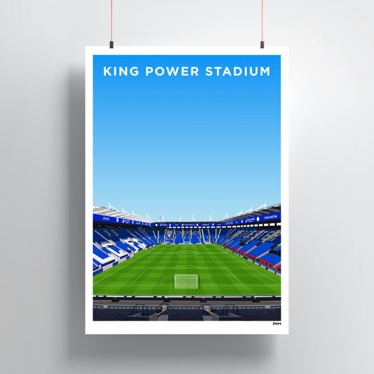 King Power Stadium Print