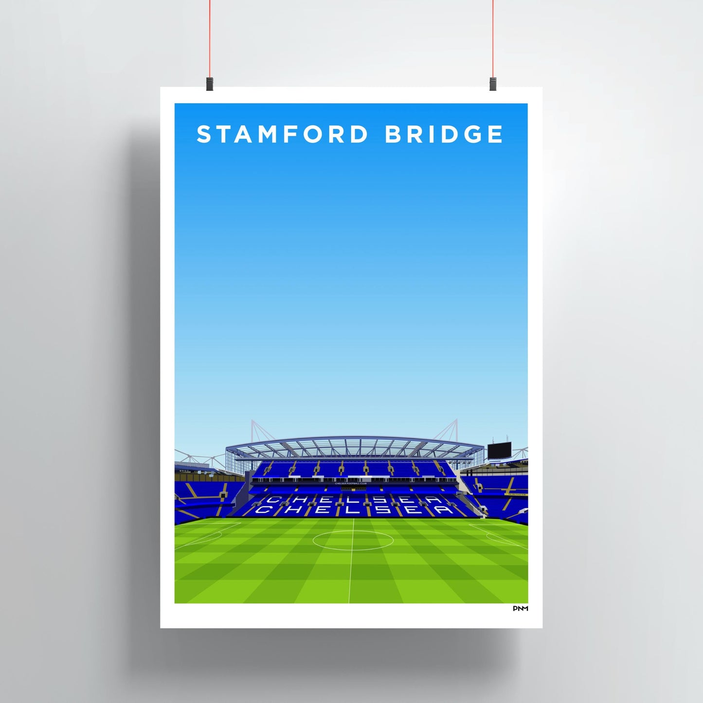 Stamford Bridge Stadium Print