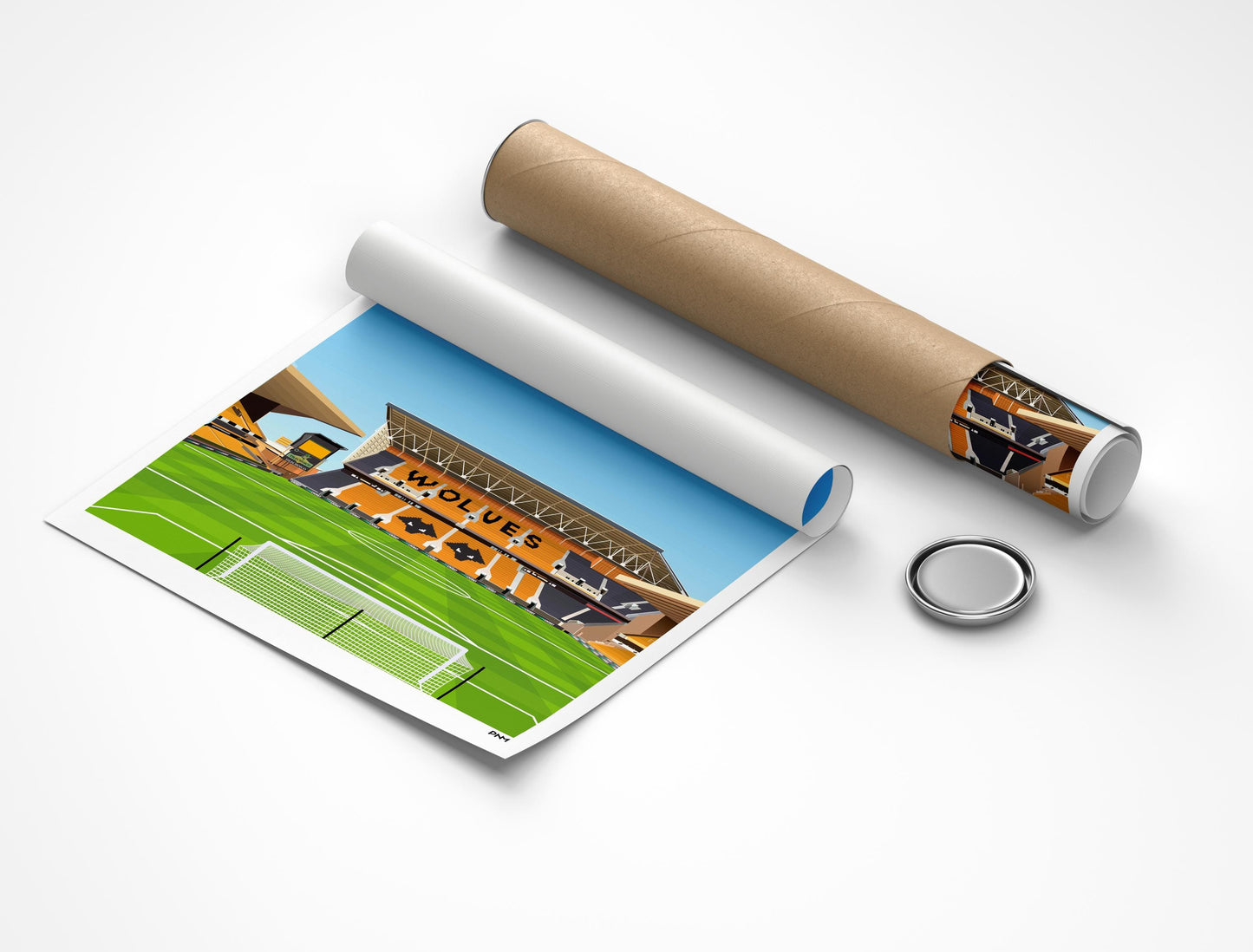 Molineux Stadium Print - Wolves - Wolverhampton Wanderers - WWFC