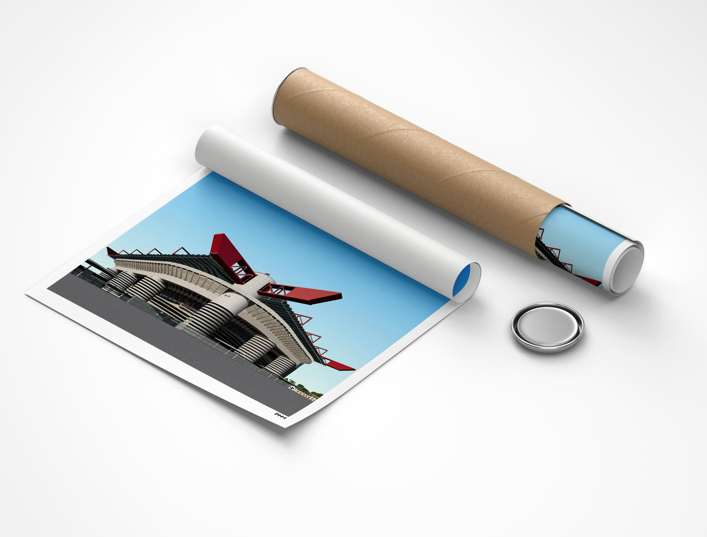 San Siro Stadium Print - AC Milan - Inter Milan - Guiseppe Meazza