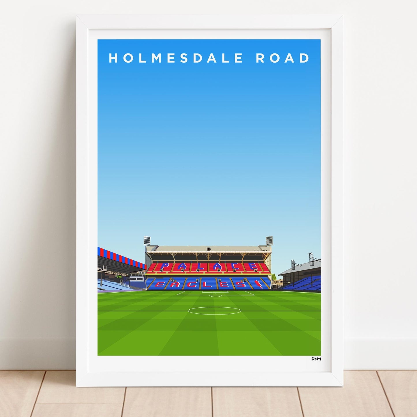 Holmesdale Road Stand Print - Crystal Palace - Selhurst Park