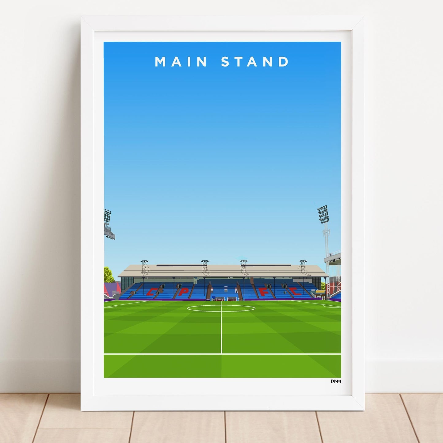 Main Stand Print - Crystal Palace - Selhurst Park