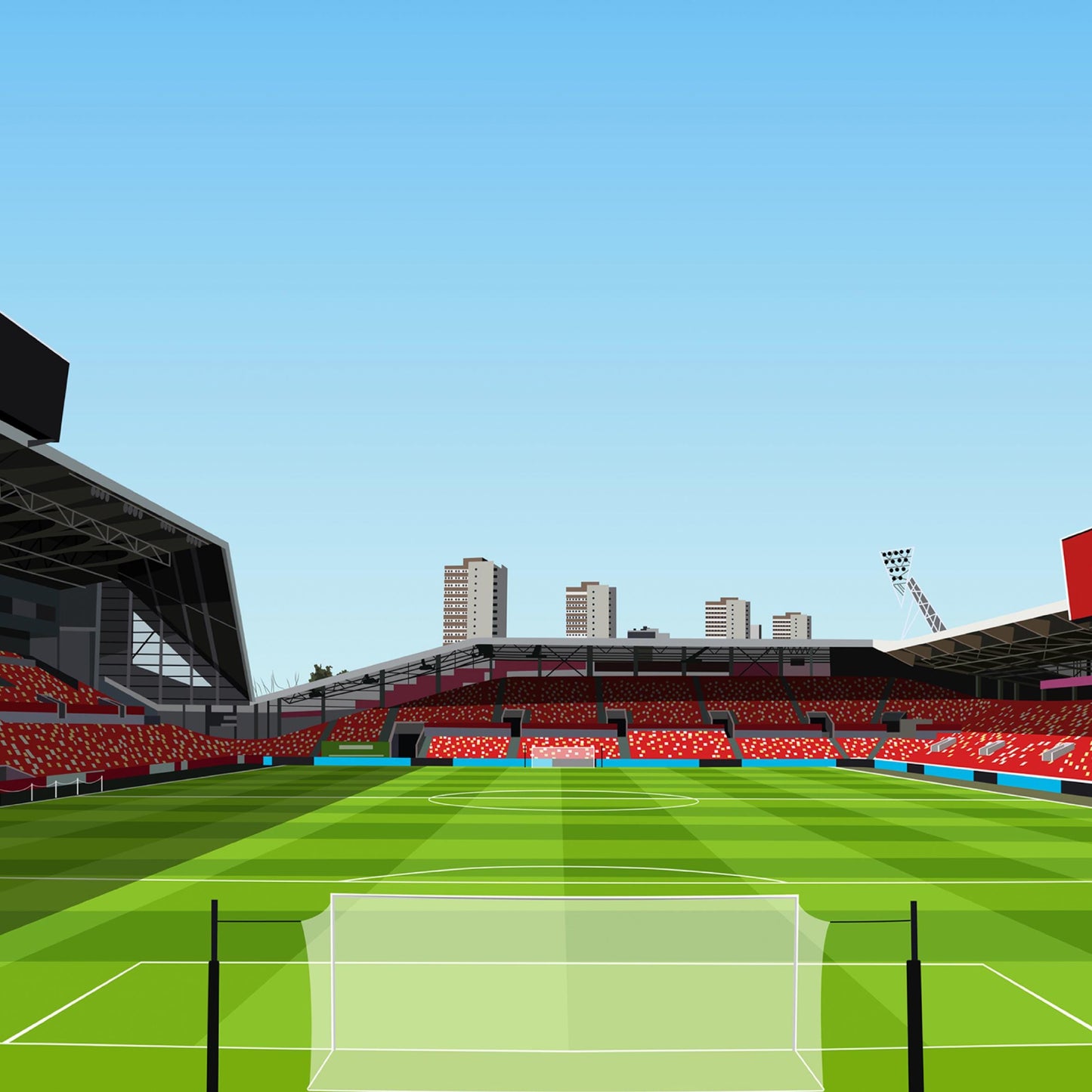 Brentford Stadium Print