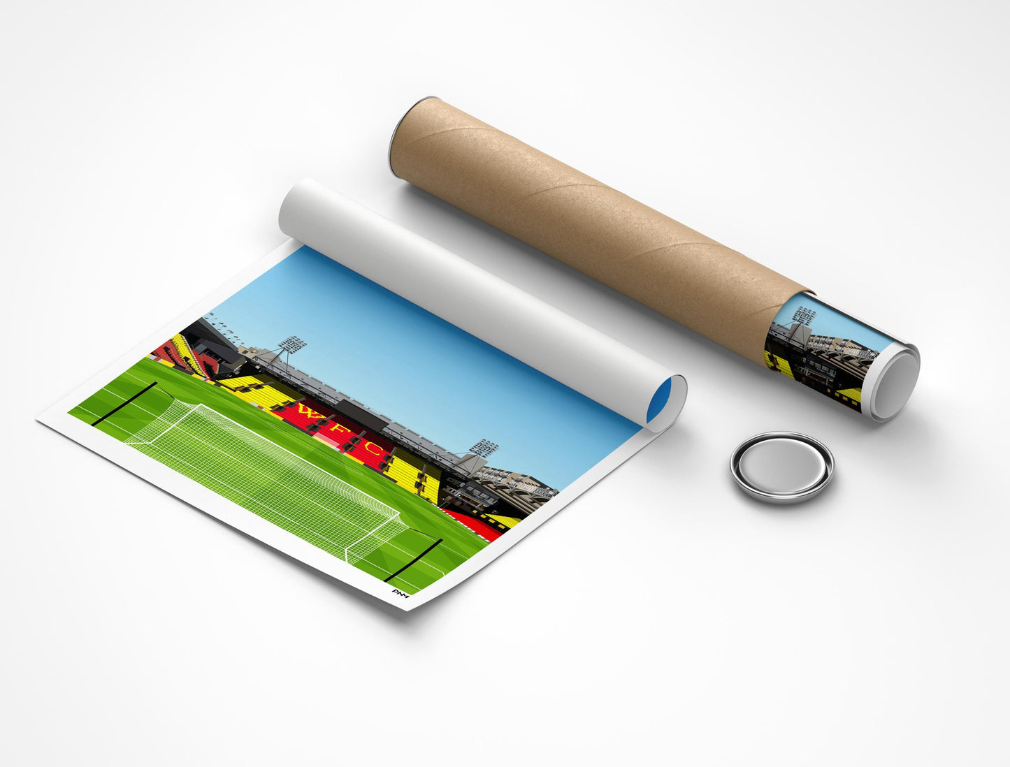 Vicarage Road Stadium Print - Watford