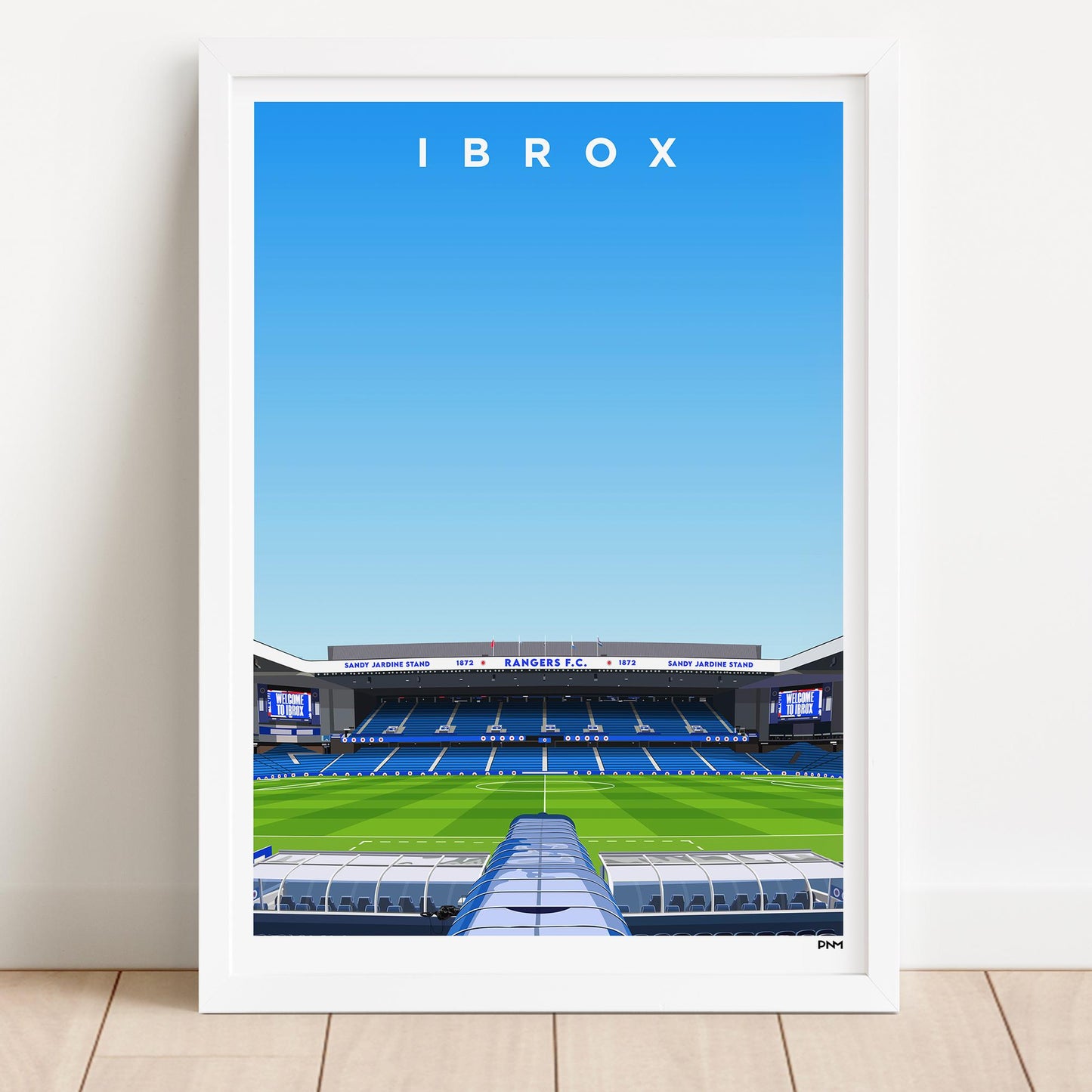 Ibrox Stadium Print