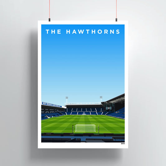The Hawthorns Stadium Print - West Brom
