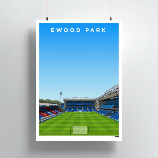 Ewood Park Stadium Print - Blackburn