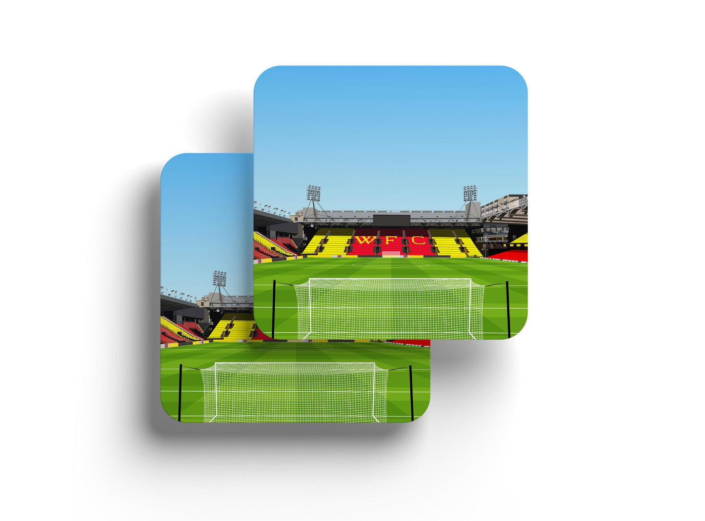 Vicarage Road Stadium Coasters