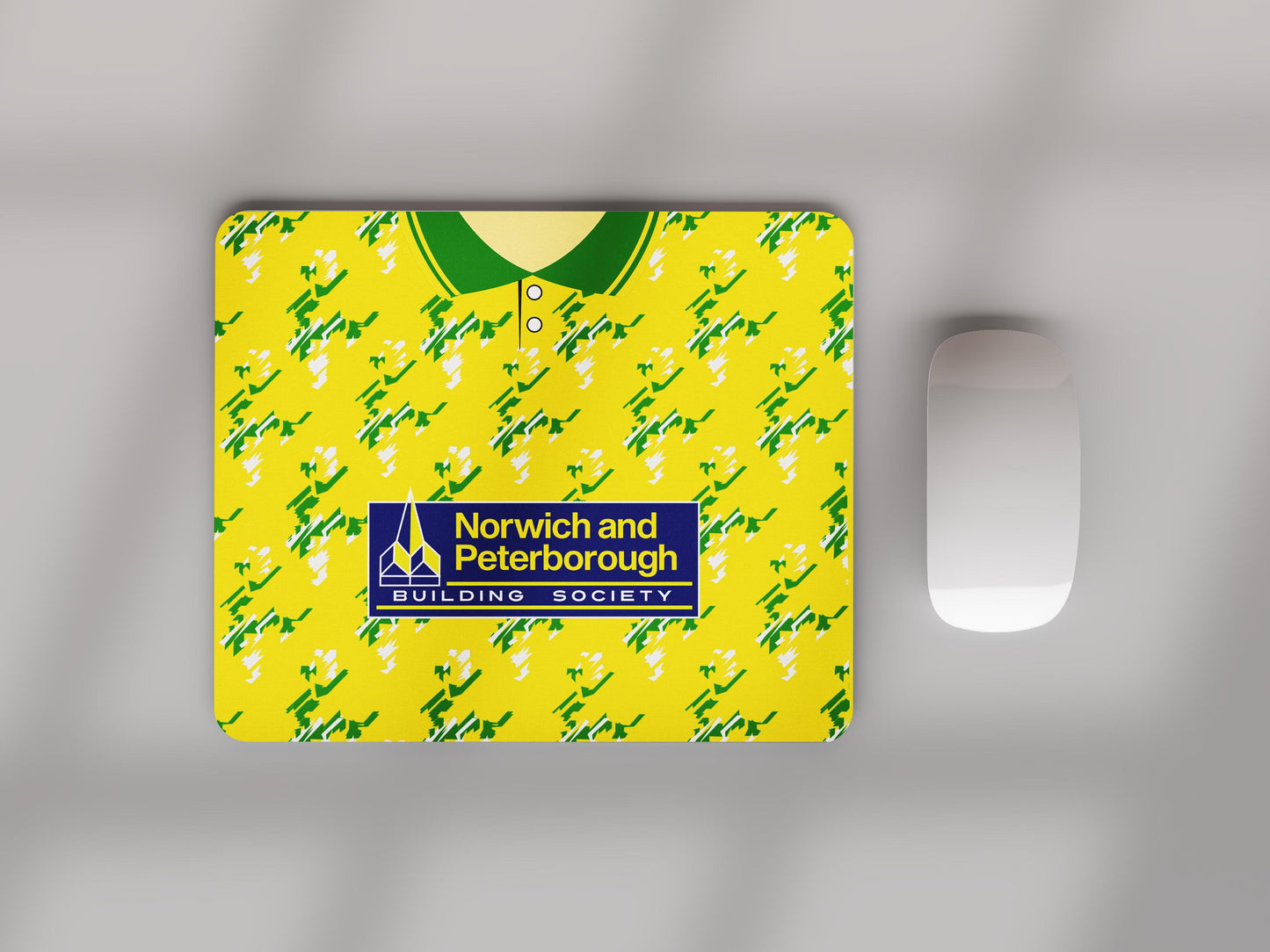 Retro Norwich City Mouse Mat