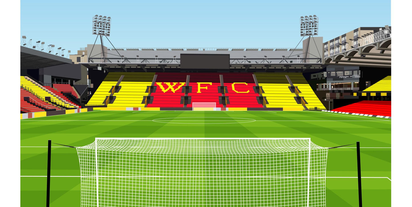 Vicarage Road Stadium Mug