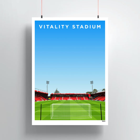 Bournemouth Stadium Print