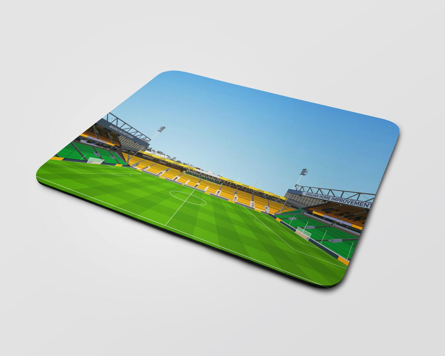 Carrow Road Stadium Mouse Mat