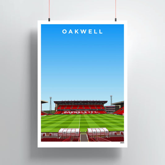 Oakwell Stadium Print