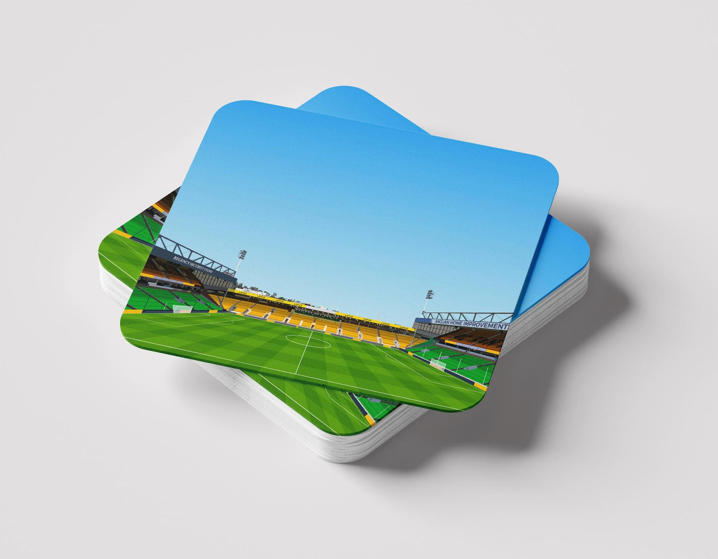 Carrow Road Coasters