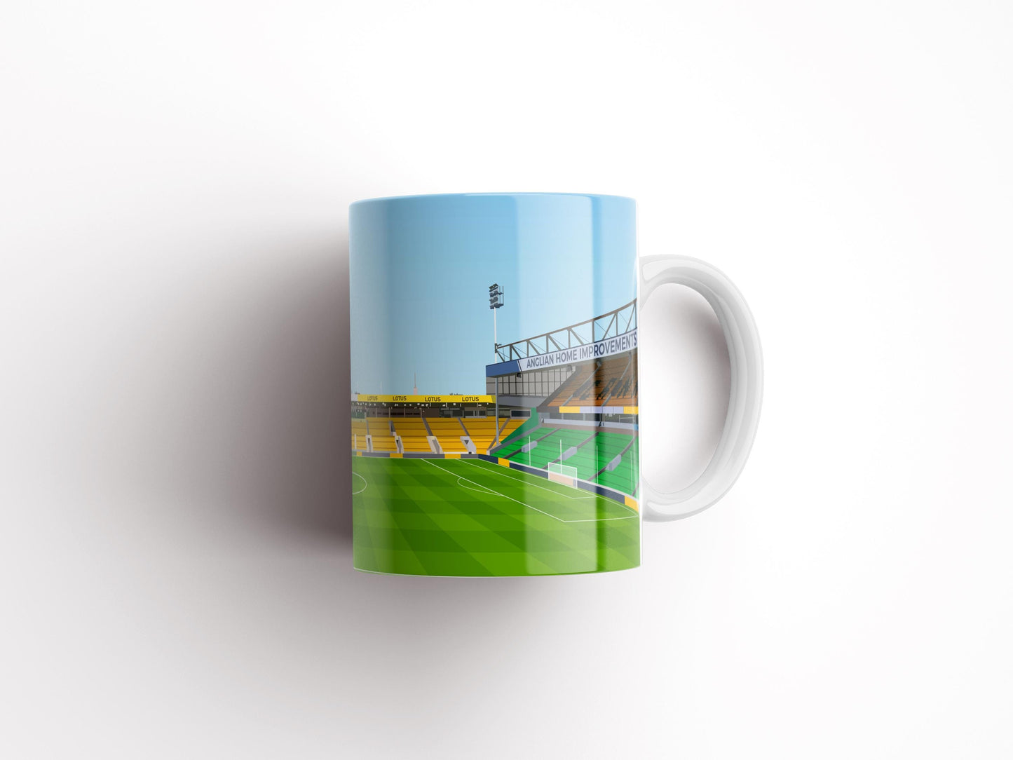 Carrow Road Stadium Mug