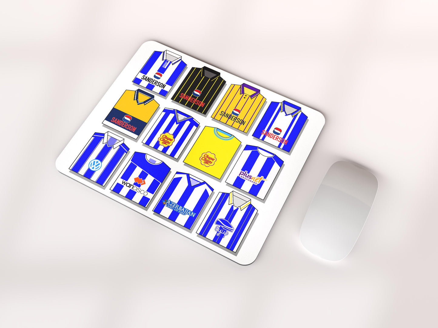 Sheff Weds Shirts Mouse Mat