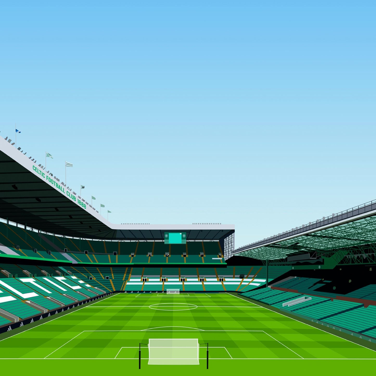 Celtic Park Print