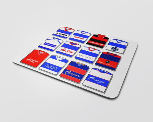 QPR Shirts Mouse Mat