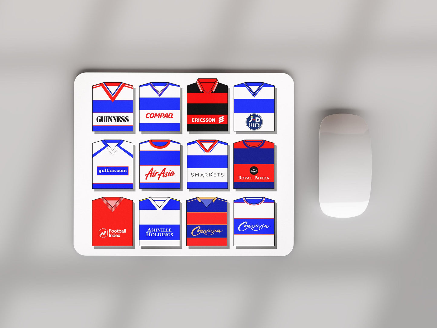 QPR Shirts Mouse Mat