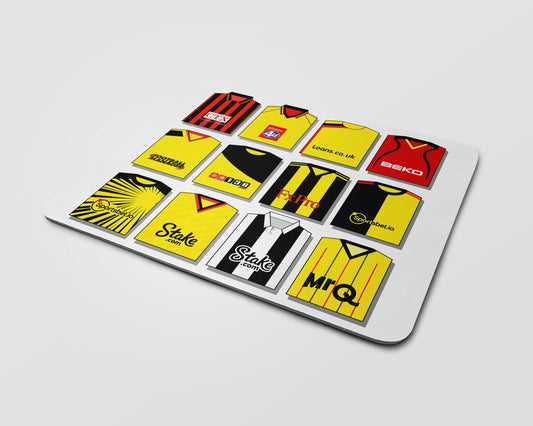 Watford Shirts Mouse Mat