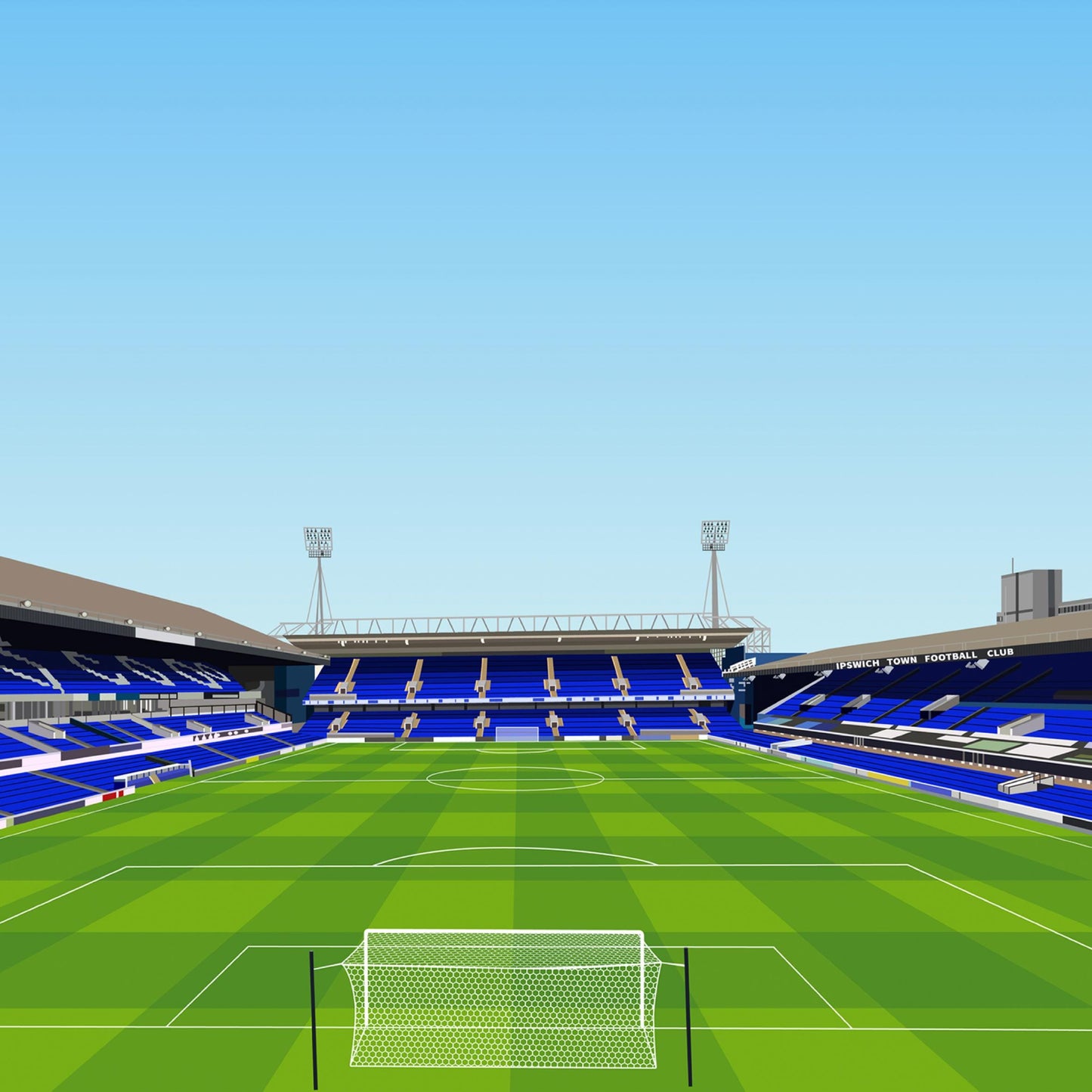 Portman Road Stadium Print