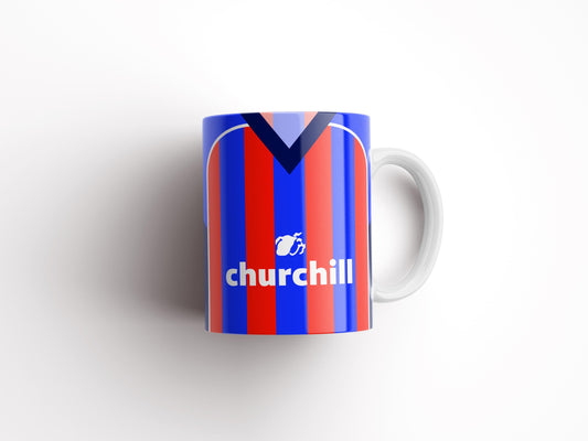 Personalised 2002/03 retro Crystal Palace Mug - Any Name and Number