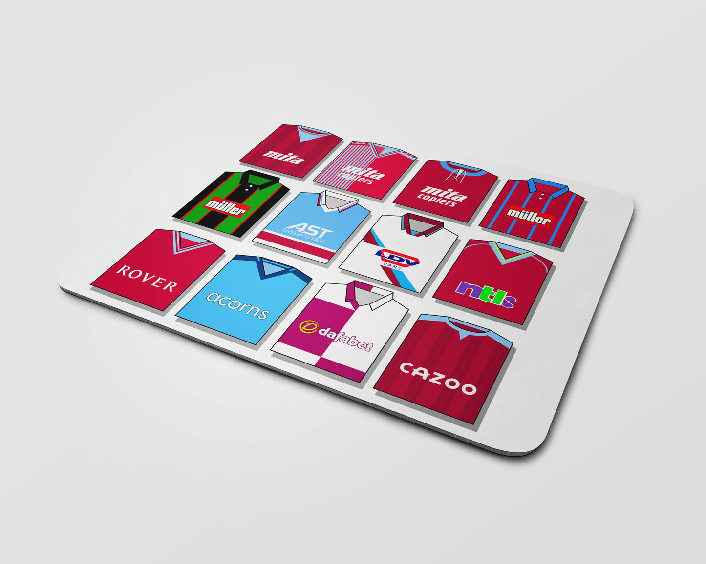 Villa Shirts Mouse Mat