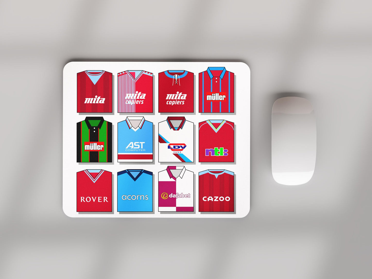 Villa Shirts Mouse Mat