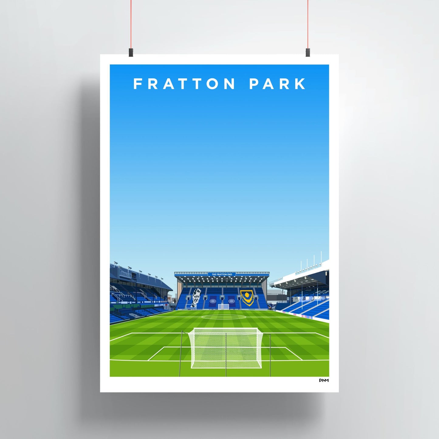 Fratton Park Stadium Print