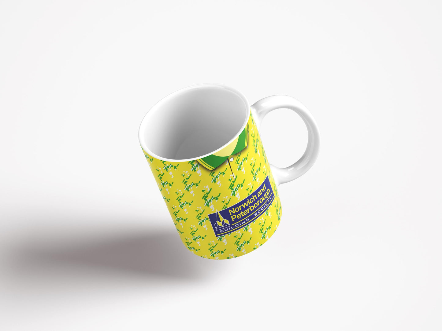 Personalised Retro Norwich Mug - Any Name and Number