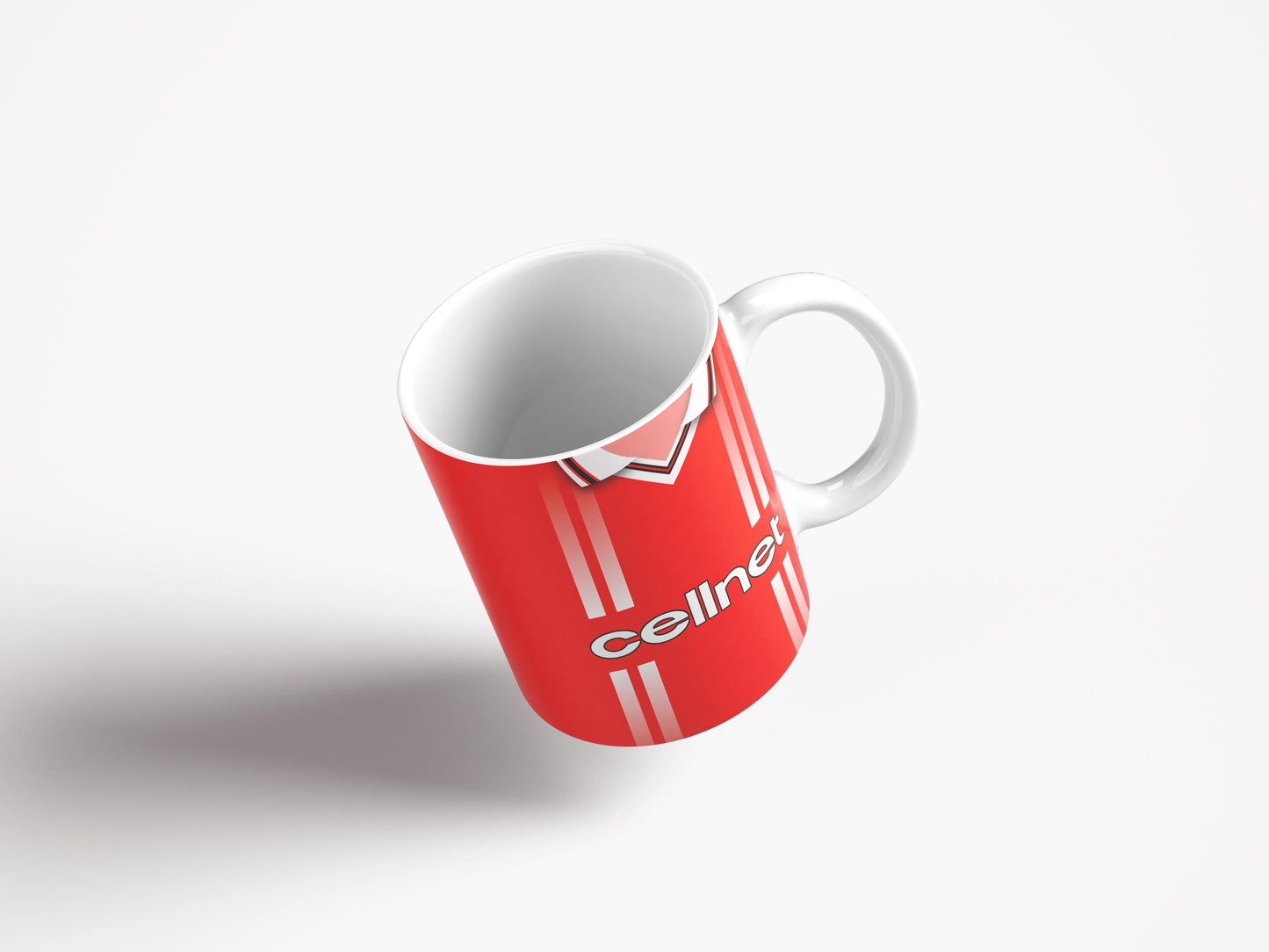 Personalised Retro Middlesborough Mug - Any Name and Number