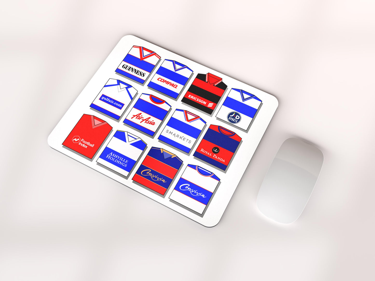 QPR Shirts Mouse Mat