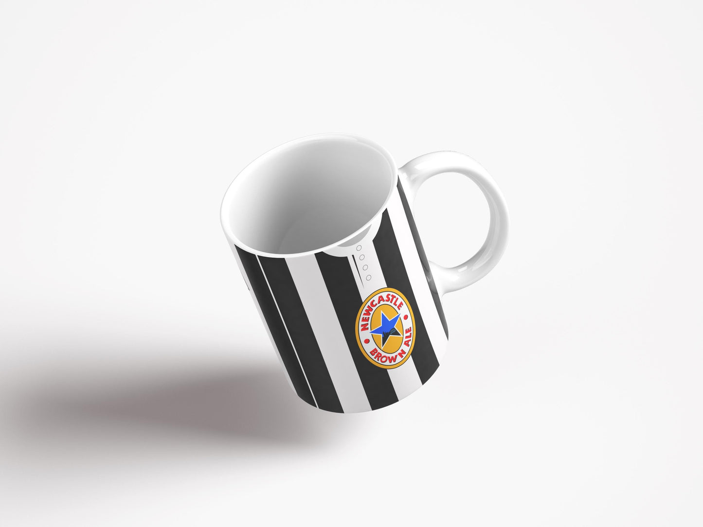 Personalised Retro Newcastle Mug - Any Name and Number