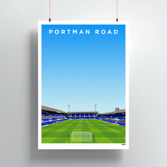Portman Road Stadium Print
