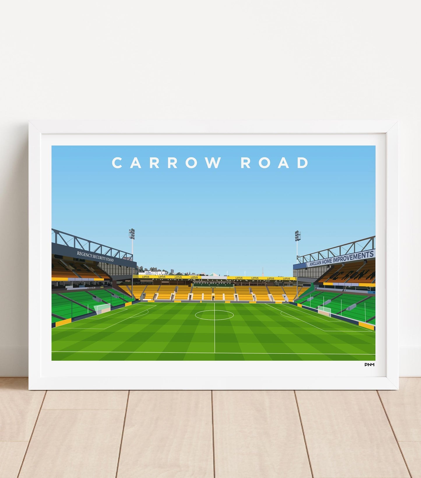 Carrow Road Stadium Print