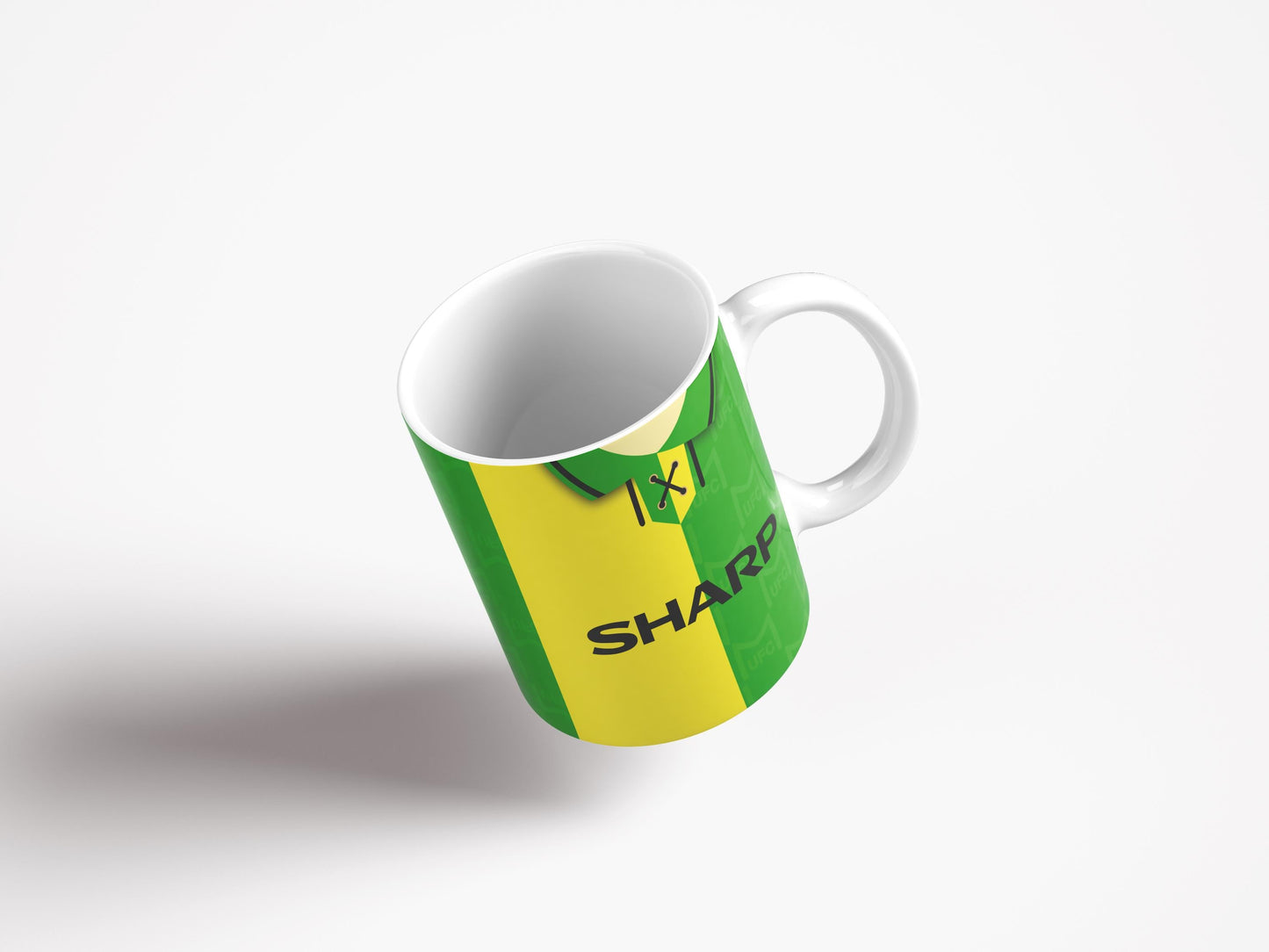 Personalised Retro Man Utd Mug - Any Name and Number