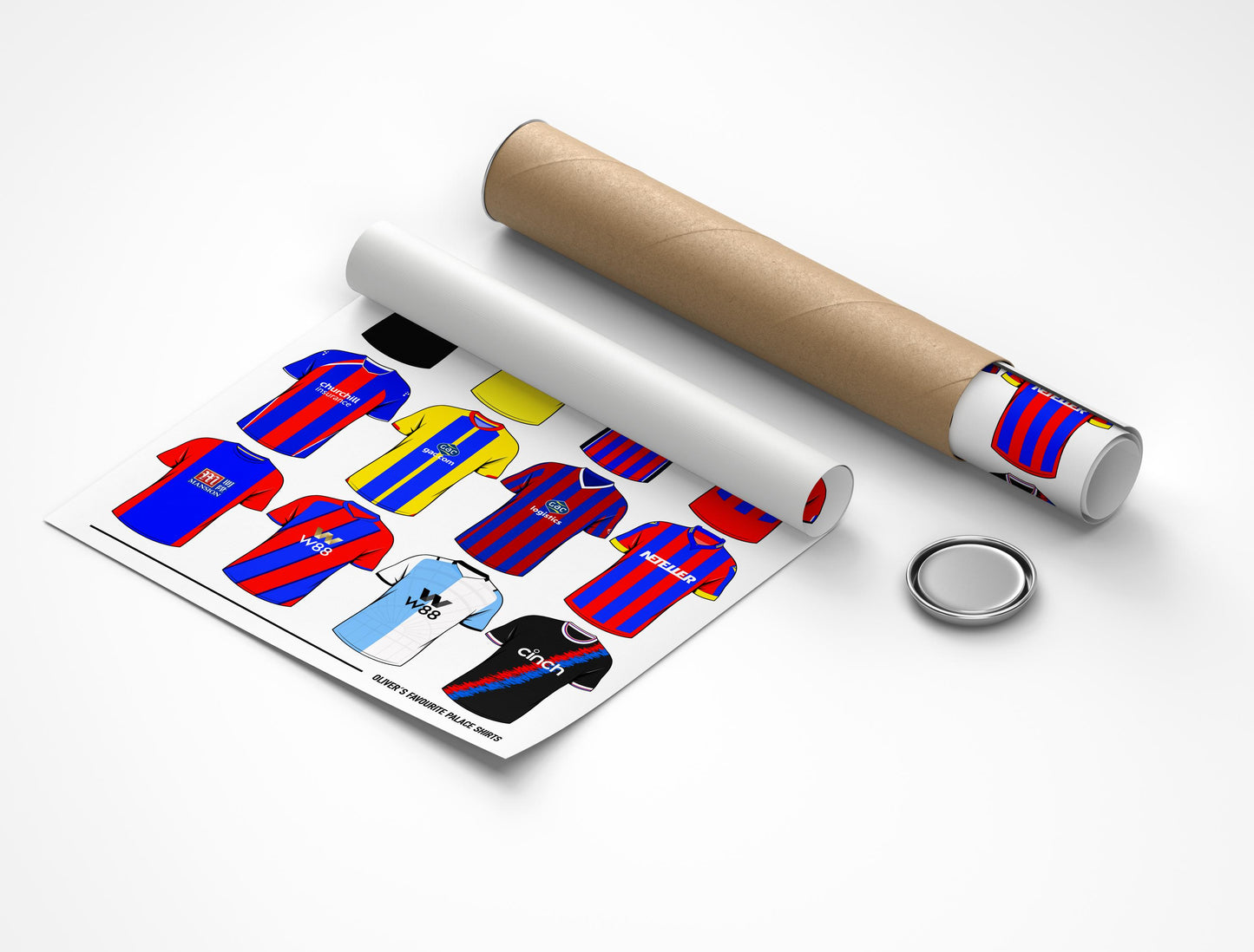 Personalised Crystal Palace Shirts Print