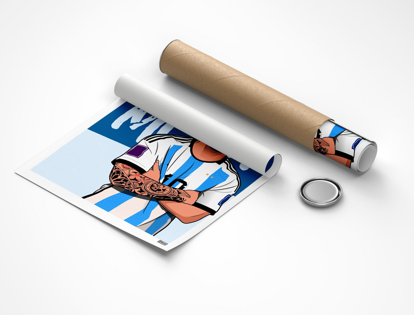Lionel Messi Argentina Print