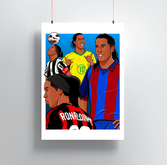 Ronaldinho Print