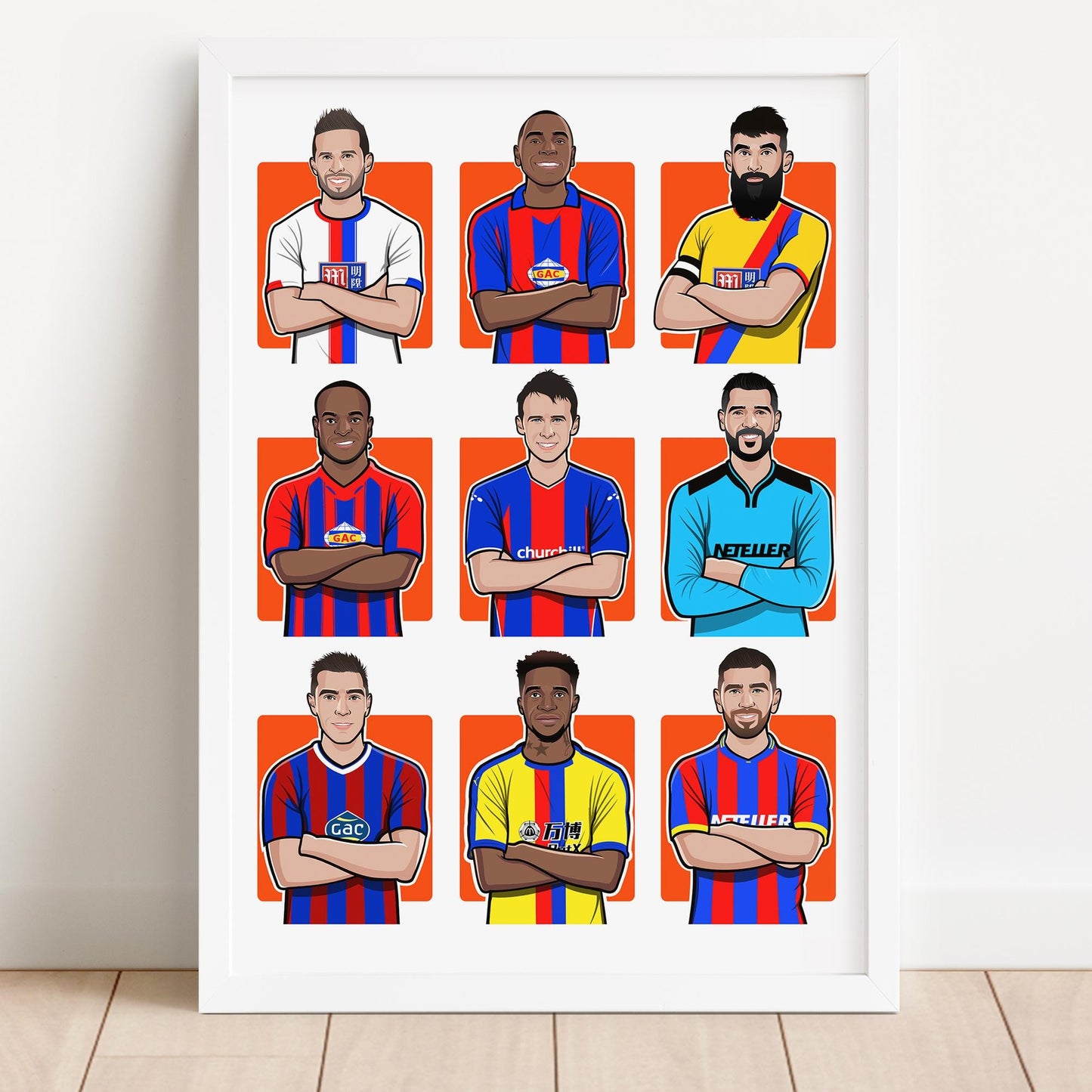 Crystal Palace Legends/Cult Heroes Print