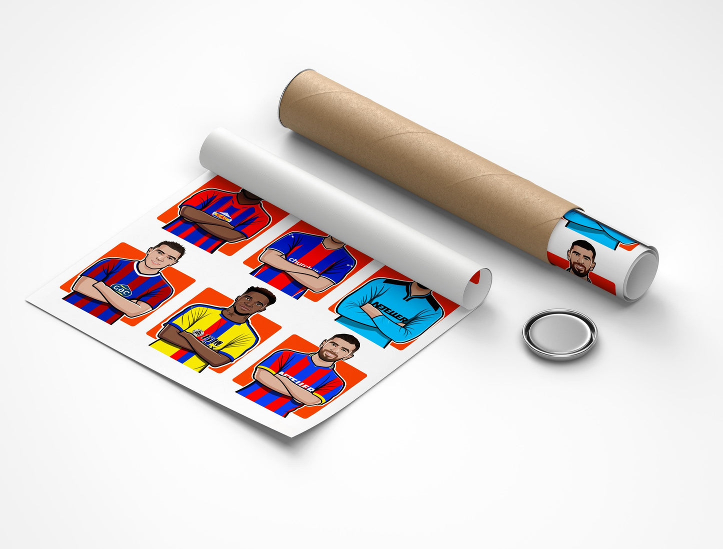 Crystal Palace Legends/Cult Heroes Print